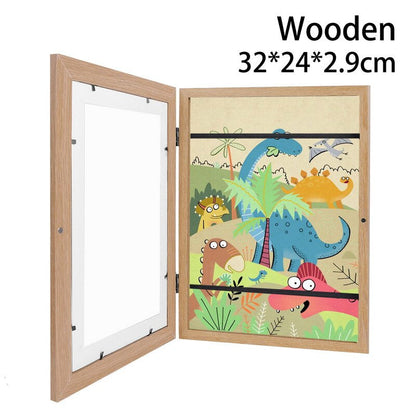 Kids Wooden Picture Display